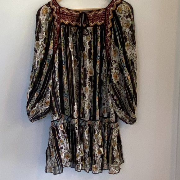 NWT Free People Dance Magic Boho Tunic Dress XS - Picture 7 of 13